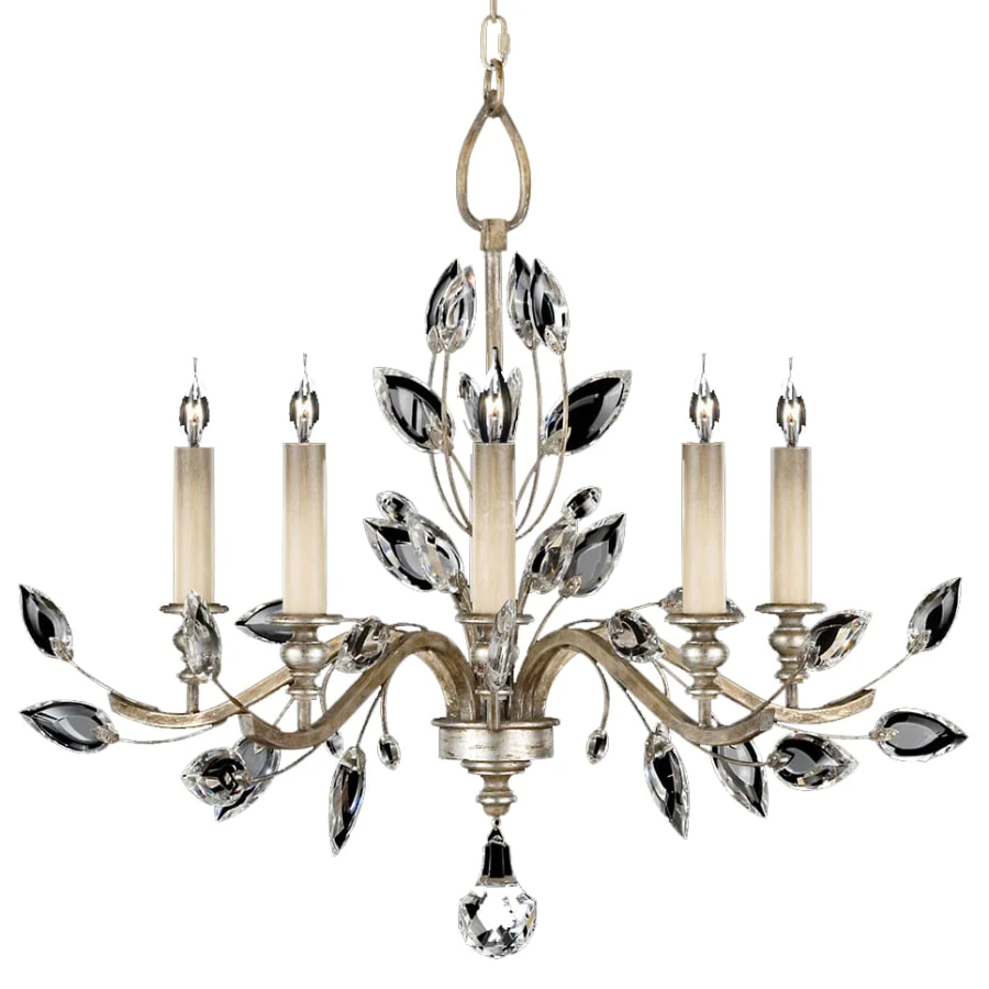 Fine Art Handcrafted Lighting Crystal Laurel 5 Light 32" Wide Crystal Chandelier - Image 1