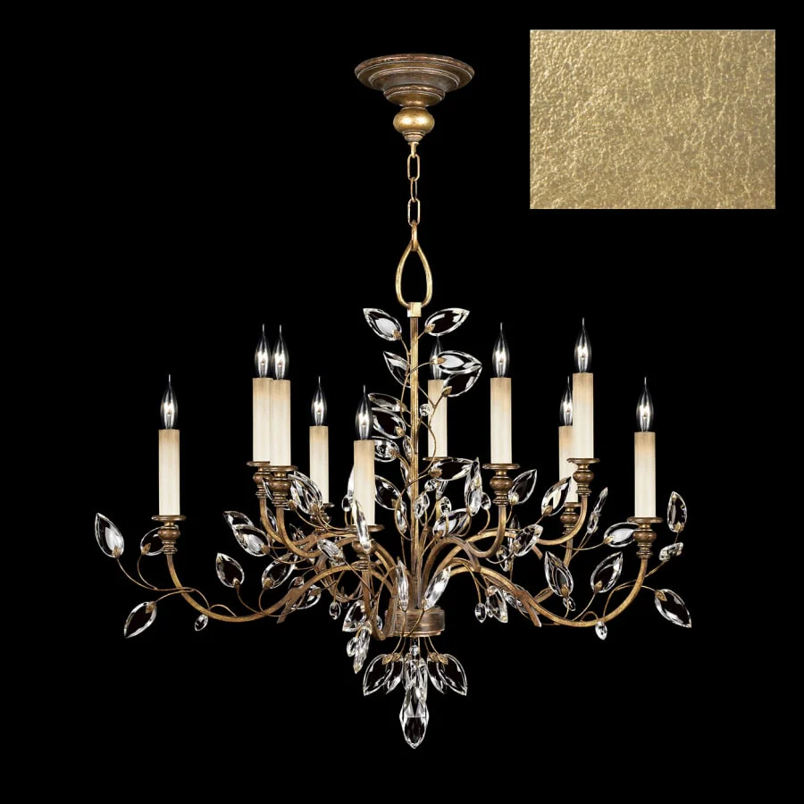 Fine Art Handcrafted Lighting Crystal Laurel 10 Light 43" Wide Crystal Chandelier - Image 3