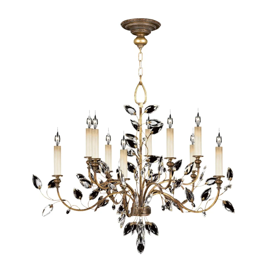 Fine Art Handcrafted Lighting Crystal Laurel 10 Light 43" Wide Crystal Chandelier - Image 1