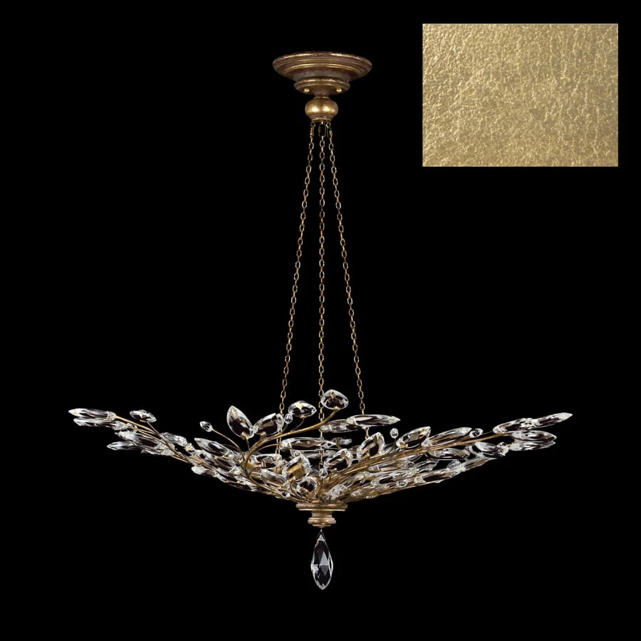 Fine Art Handcrafted Lighting Crystal Laurel 6 Light 47" Wide Crystal Chandelier - Image 3