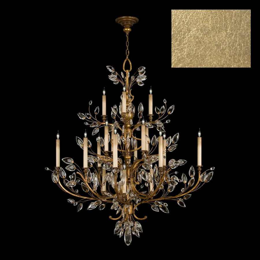 Fine Art Handcrafted Lighting Crystal Laurel 16 Light 45" Wide Crystal Chandelier - Image 3