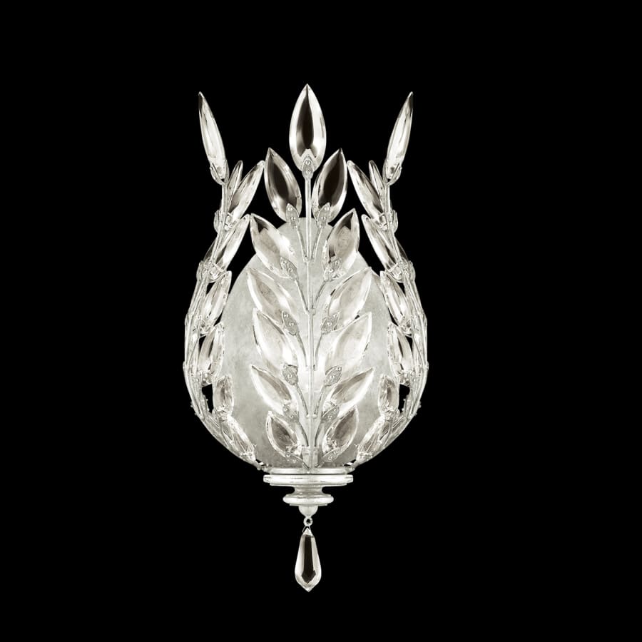 Fine Art Handcrafted Lighting Crystal Laurel 17" Tall Wall Sconce - Image 2