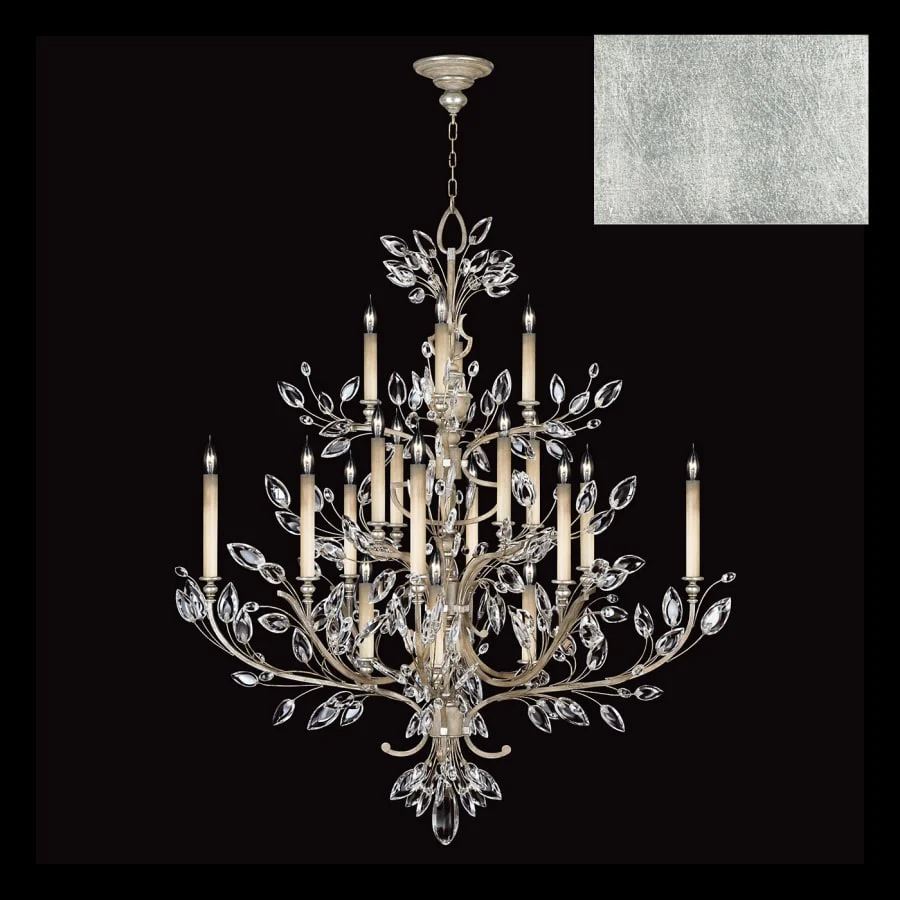 Fine Art Handcrafted Lighting Crystal Laurel 20 Light 57" Wide Crystal Chandelier - Image 2