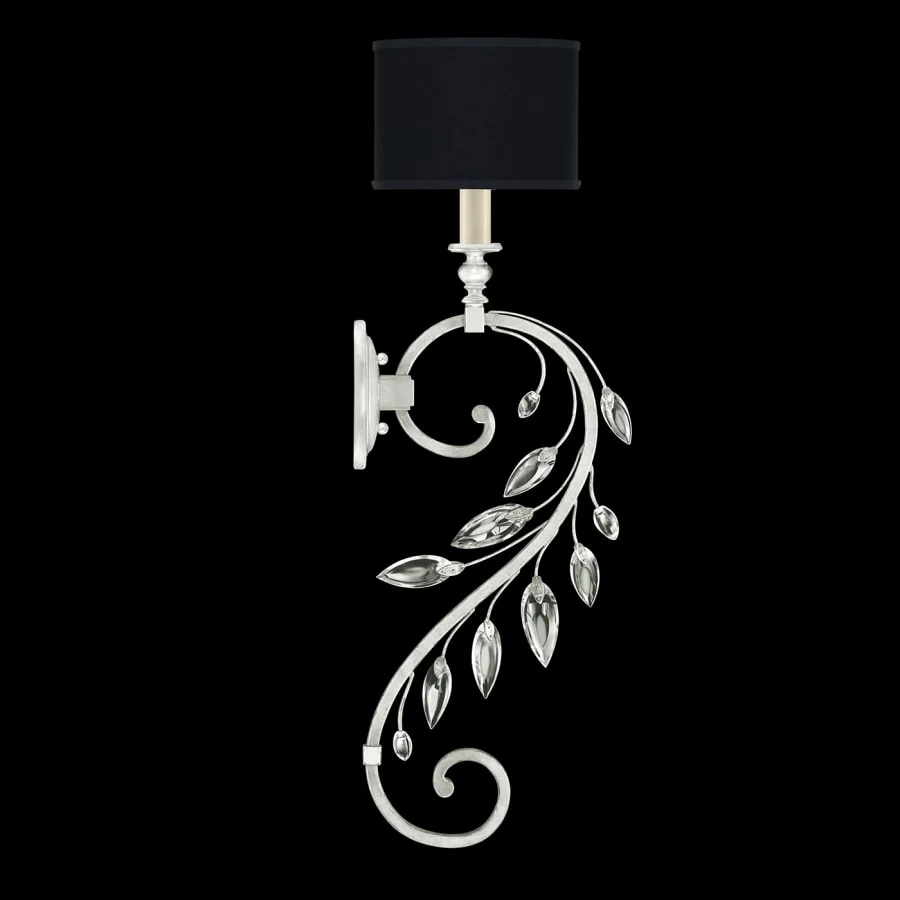 Fine Art Handcrafted Lighting Crystal Laurel 32" Tall Wall Sconce - Image 3