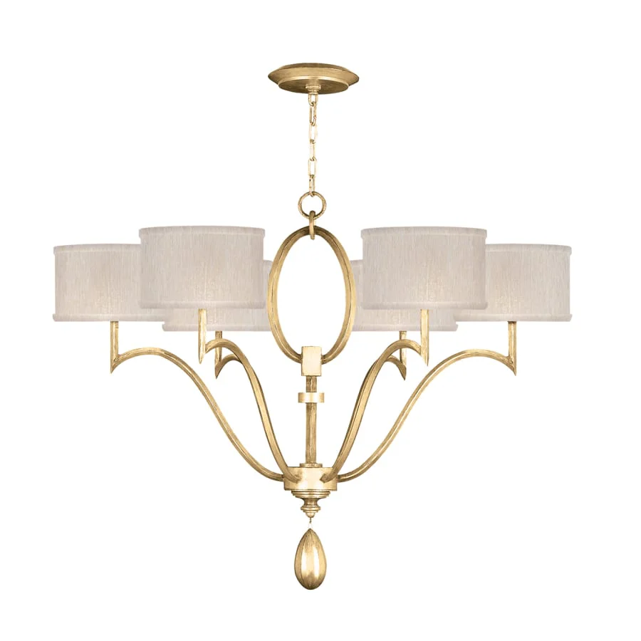 Fine Art Handcrafted Lighting Allegretto 6 Light 39" Wide Chandelier - Image 1