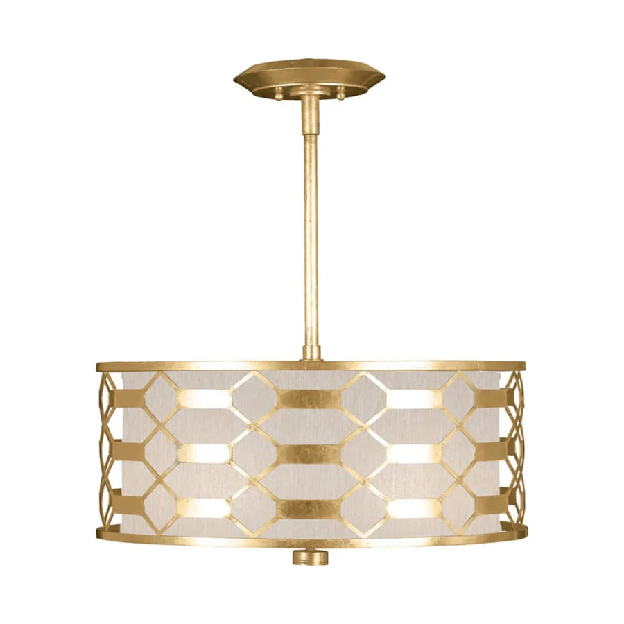 Fine Art Handcrafted Lighting Allegretto 3 Light 24" Wide Drum Chandelier - Image 3