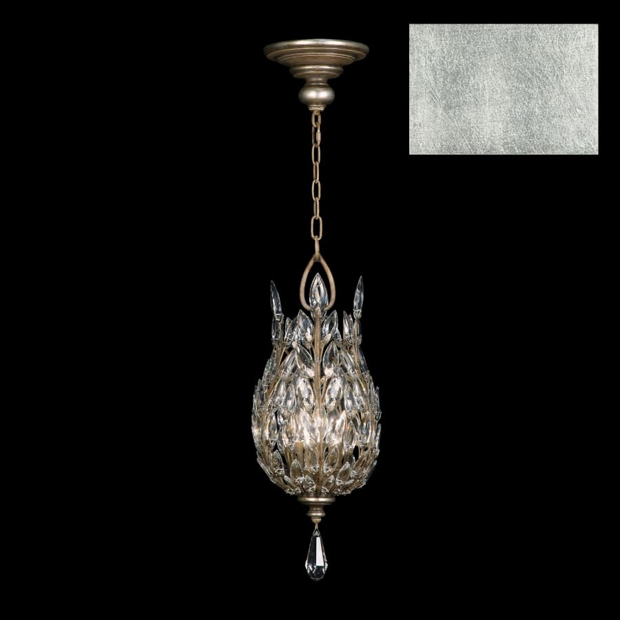 Fine Art Handcrafted Lighting Crystal Laurel 3 Light 11" Wide Crystal Pendant - Image 3