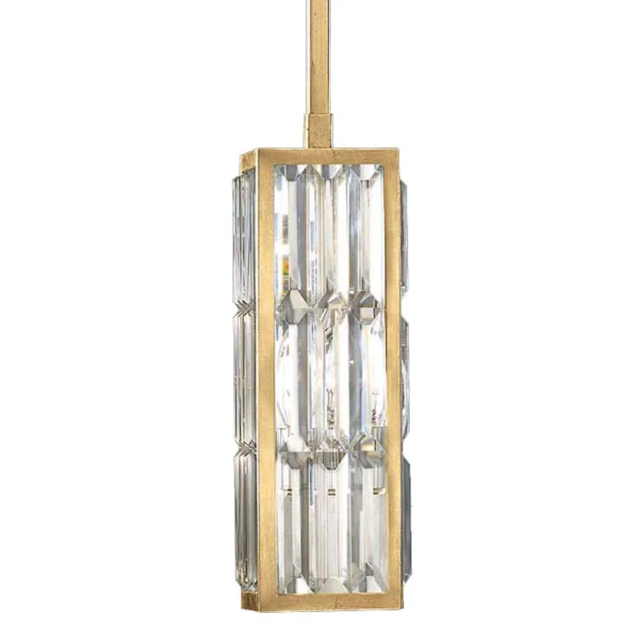 Fine Art Handcrafted Lighting Crystal Enchantment Single Light 5" Wide Crystal Mini Pendant - Image 1