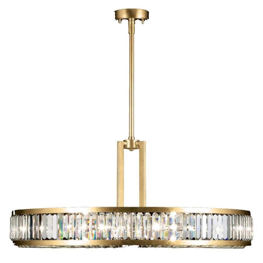 Fine Art Handcrafted Lighting Crystal Enchantment 8 Light 17" High Crystal Chandelier - Image 1