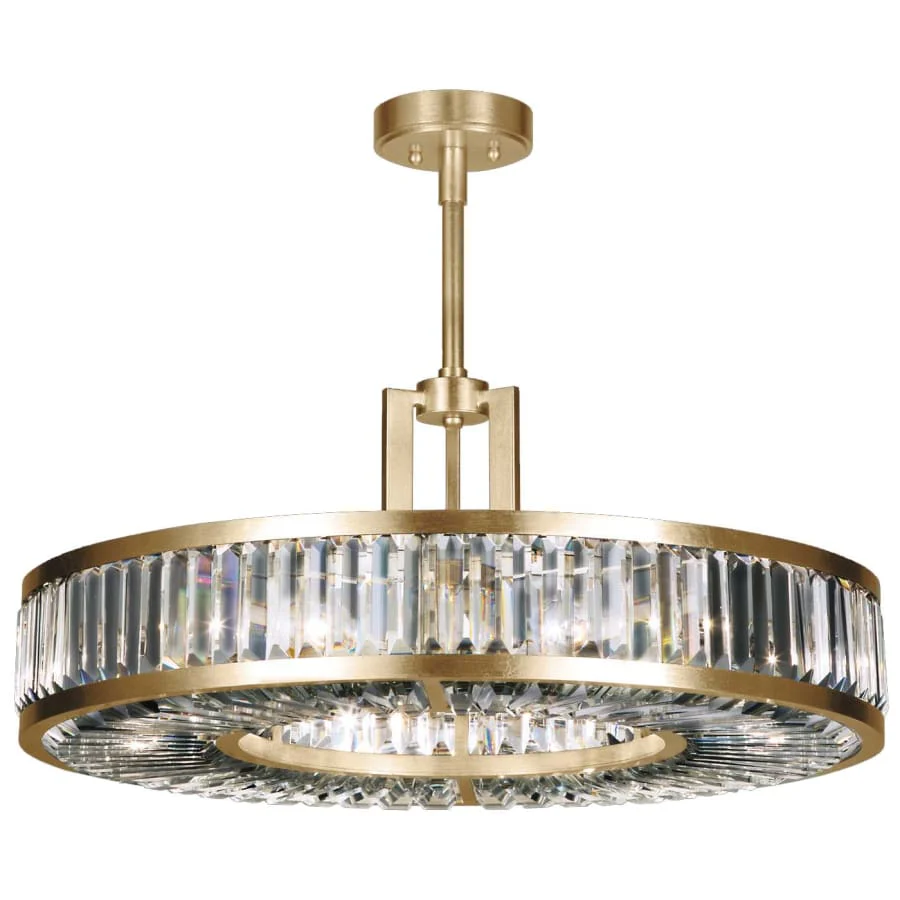 Fine Art Handcrafted Lighting Crystal Enchantment 6 Light 14" High Crystal Chandelier - Image 1