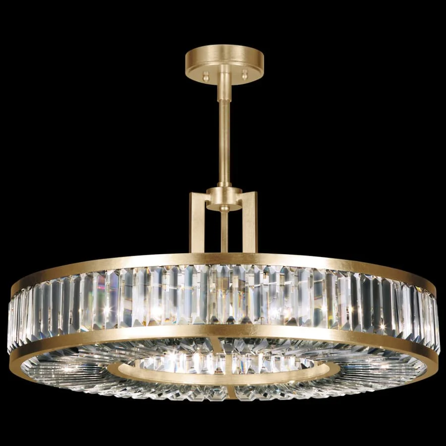 Fine Art Handcrafted Lighting Crystal Enchantment 6 Light 14" High Crystal Chandelier - Image 2