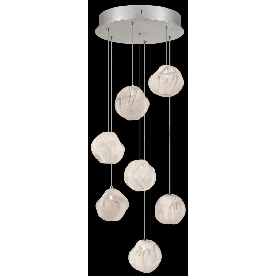 Fine Art Handcrafted Lighting Vesta 7 Light 14" Wide LED Abstract Multi Light Pendant - Image 2