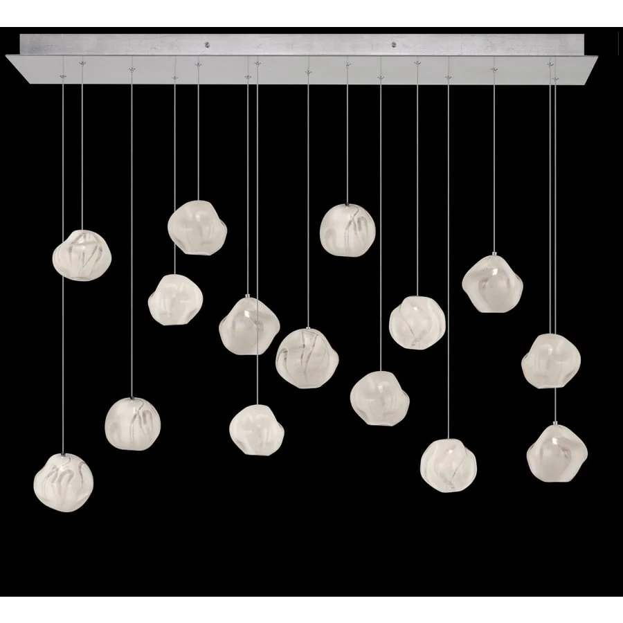 Fine Art Handcrafted Lighting Vesta 15 Light 48" Wide LED Abstract Multi Light Pendant - Image 2