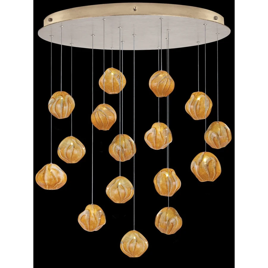 Fine Art Handcrafted Lighting Vesta 16 Light 32" Wide LED Abstract Multi Light Pendant - Image 3