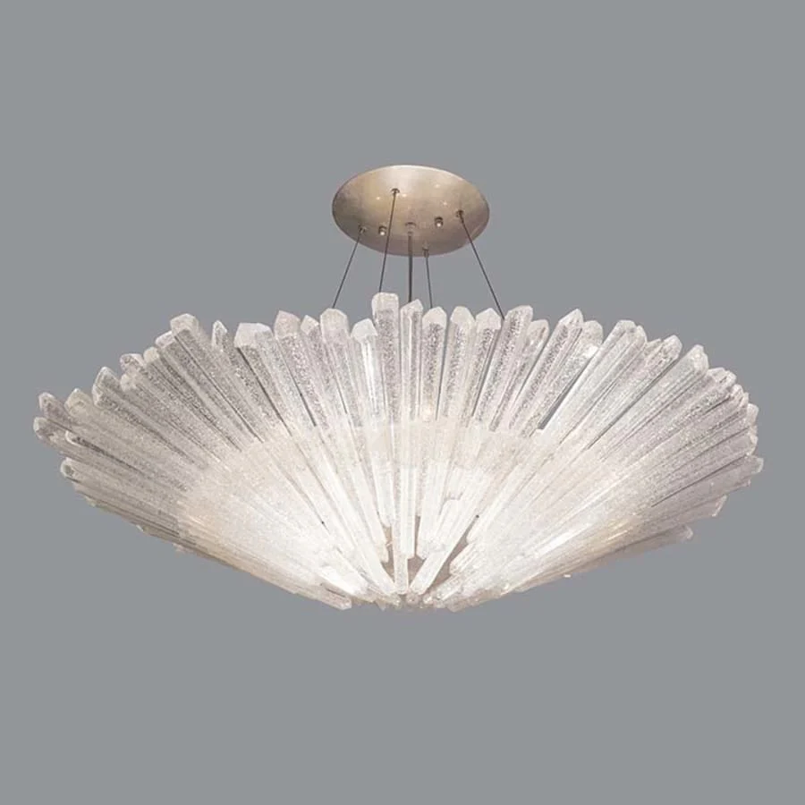 Fine Art Handcrafted Lighting Diamantina 8 Light 32" Wide Crystal Pendant - Image 1