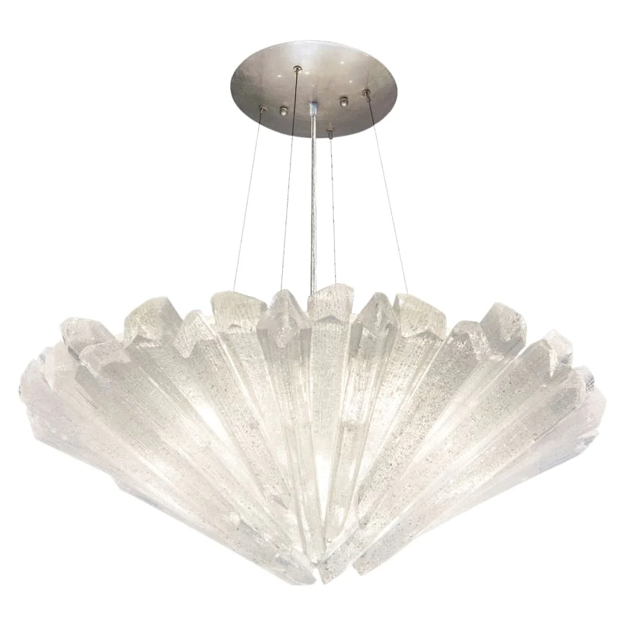Fine Art Handcrafted Lighting Diamantina 3 Light 22" Wide Crystal Pendant - Image 1