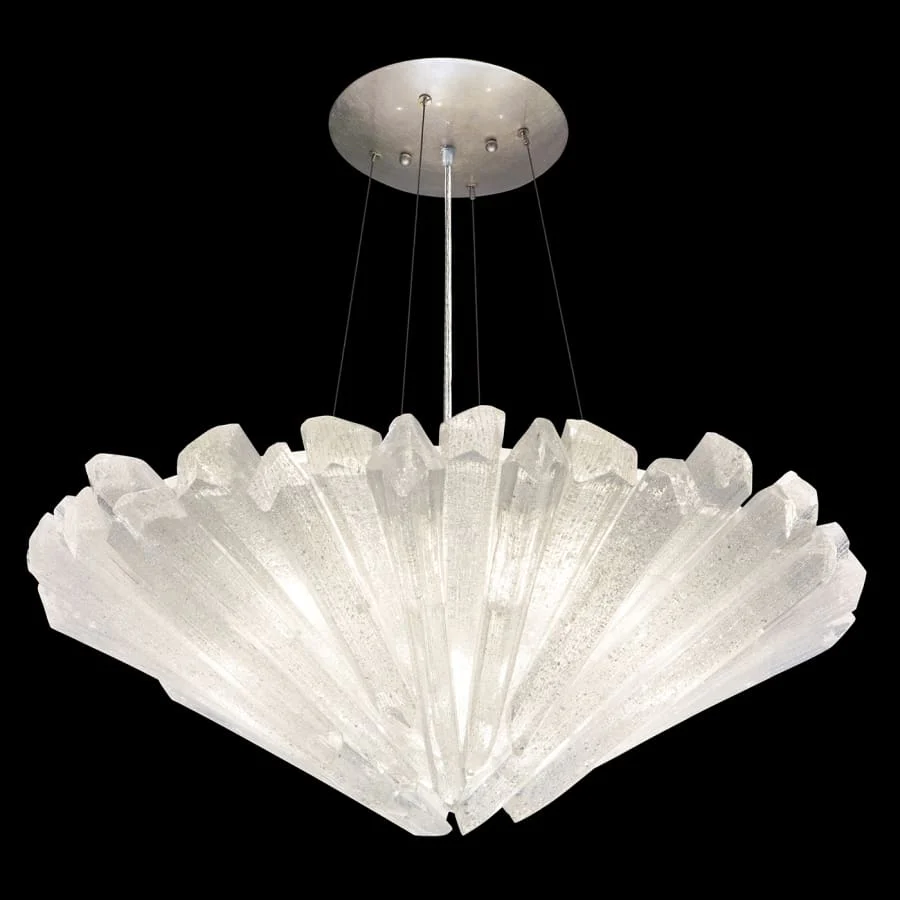 Fine Art Handcrafted Lighting Diamantina 3 Light 22" Wide Crystal Pendant - Image 2