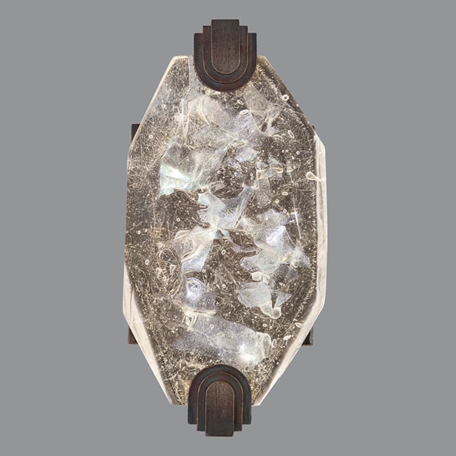 Fine Art Handcrafted Lighting LED Wall Sconce in Bronze Leaf Finish from the Allison Paladino Collection - Image 2