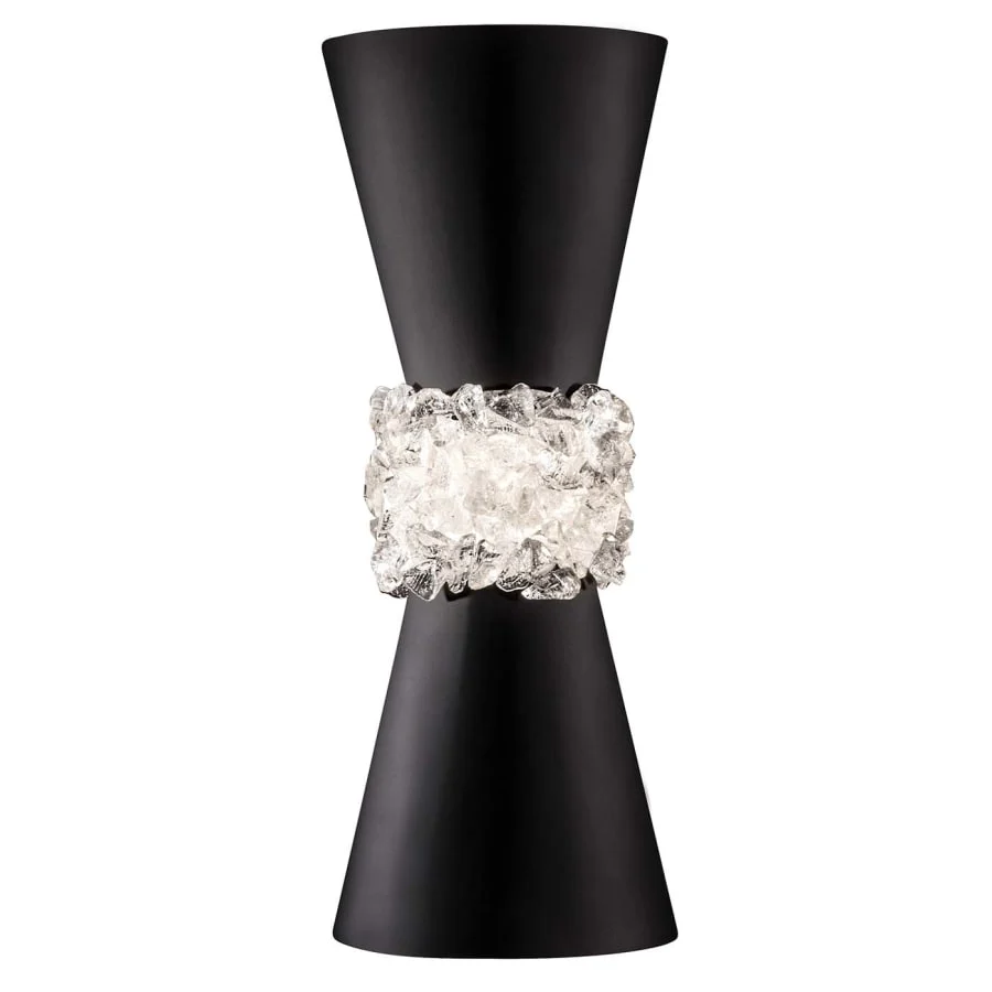 Fine Art Handcrafted Lighting Arctic Halo 2 Light 5-1/2″ Wide Wall Sconce