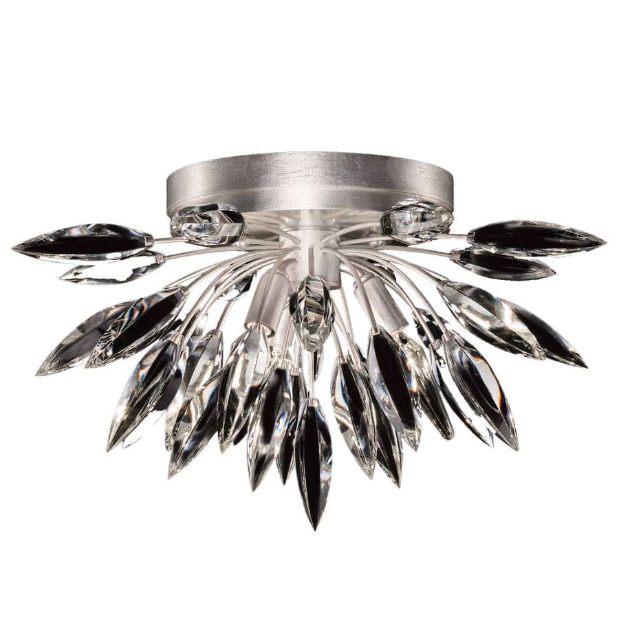 Fine Art Handcrafted Lighting Lily Buds 3 Light 18-1/2″ Wide Flush Mount Ceiling Fixture