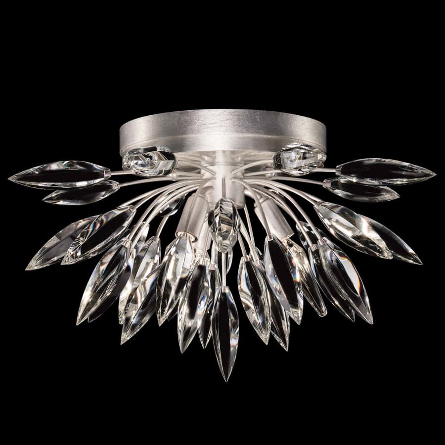 Fine Art Handcrafted Lighting Lily Buds 3 Light 18-1/2" Wide Flush Mount Ceiling Fixture - Image 2