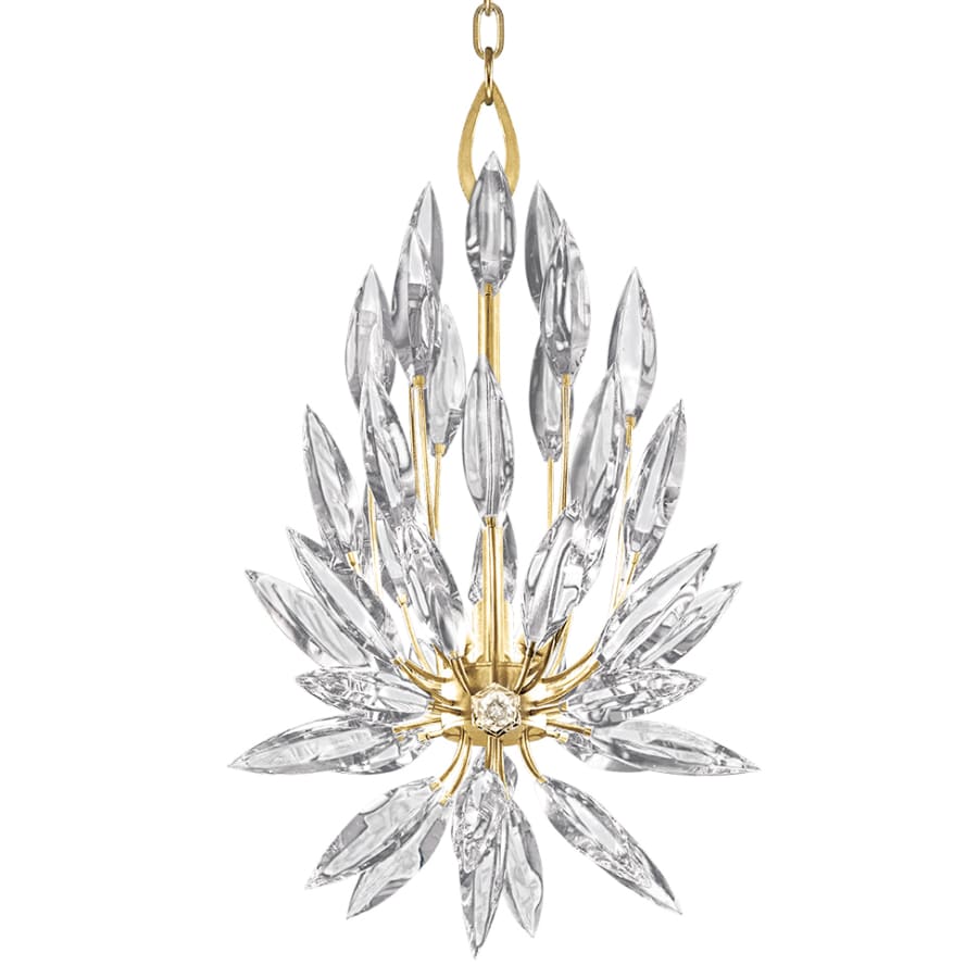 Fine Art Handcrafted Lighting Lily Buds 3 Light 12" Wide Crystal Pendant - Image 1