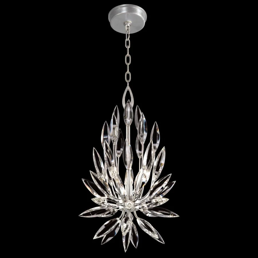 Fine Art Handcrafted Lighting Lily Buds 3 Light 12" Wide Chandelier - Image 2