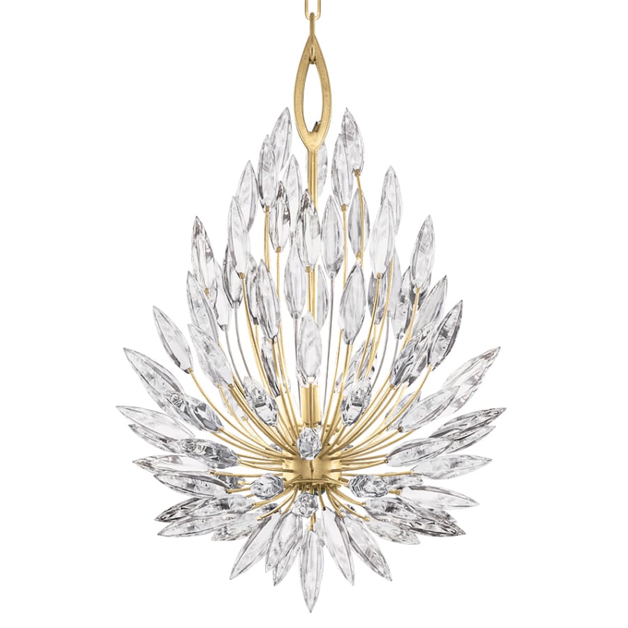 Fine Art Handcrafted Lighting Lily Buds 3 Light 19" Wide Crystal Pendant - Image 1