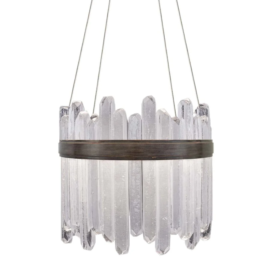 Fine Art Handcrafted Lighting Lior 2 Light 21" Wide Integrated LED Chandelier - Image 1