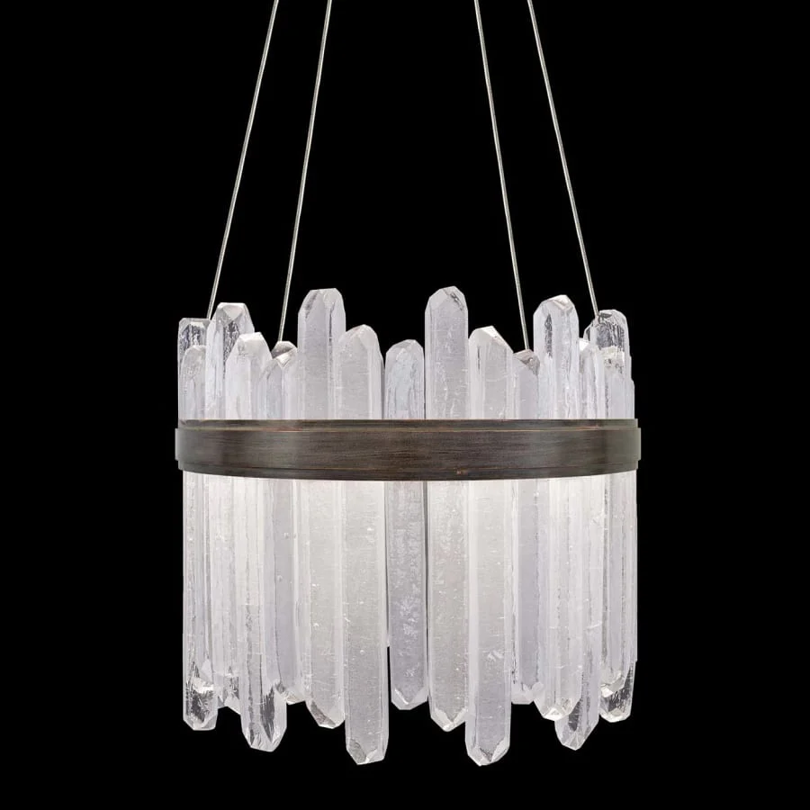 Fine Art Handcrafted Lighting Lior 2 Light 21" Wide Integrated LED Chandelier - Image 2