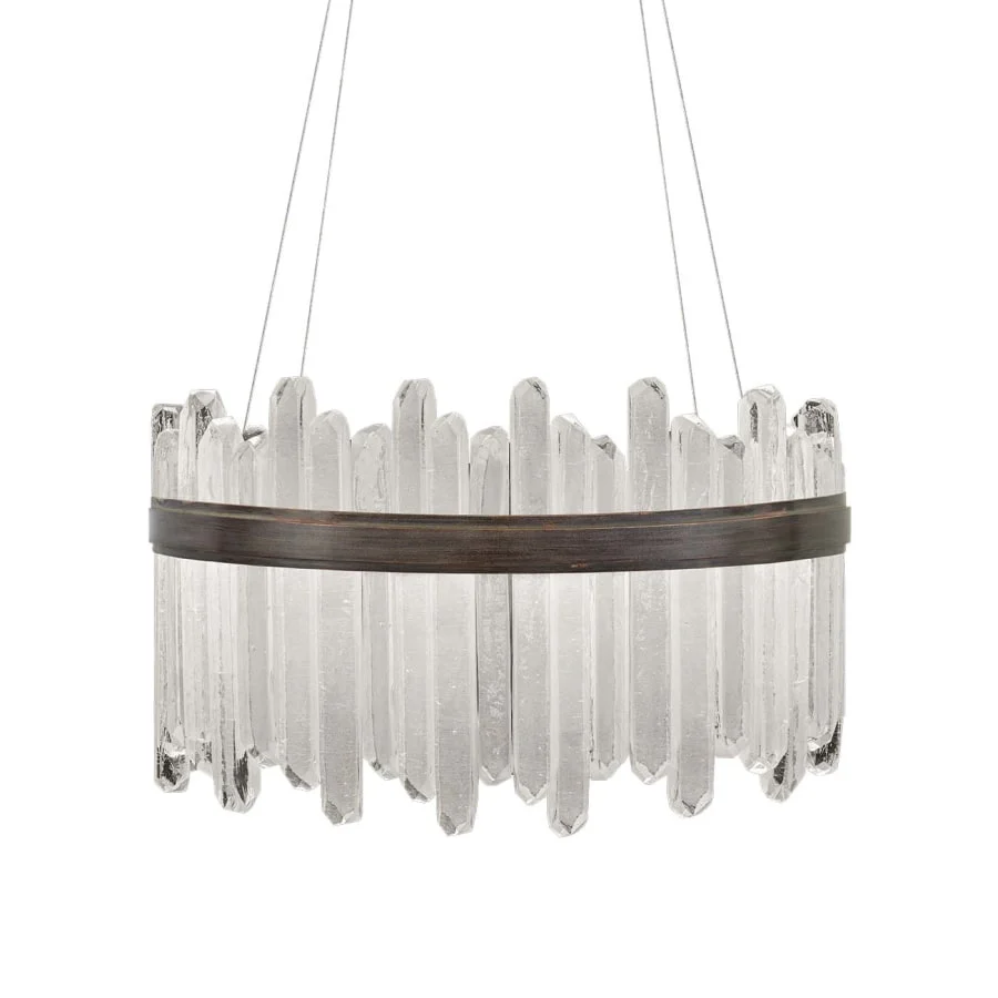 Fine Art Handcrafted Lighting Lior 2 Light 30-1/2" Wide Integrated LED Chandelier - Image 1