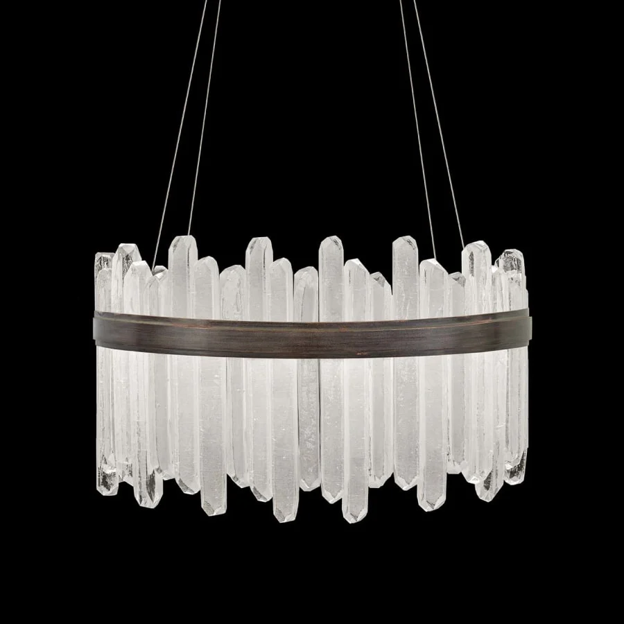 Fine Art Handcrafted Lighting Lior 2 Light 30-1/2" Wide Integrated LED Chandelier - Image 2