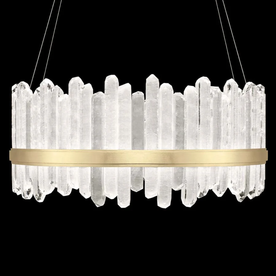 Fine Art Handcrafted Lighting Lior 2 Light 41" Wide Integrated LED Chandelier - Image 2