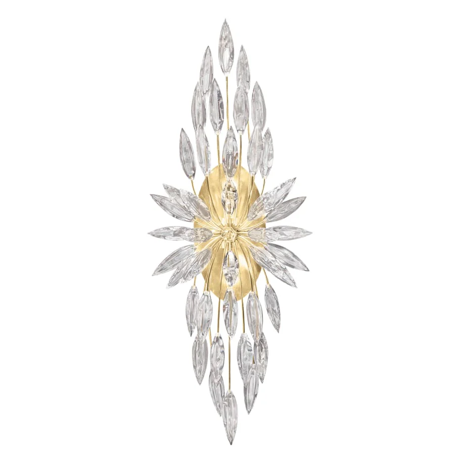 Fine Art Handcrafted Lighting Lily Buds 2 Light 33" Tall Wall Sconce - Image 1