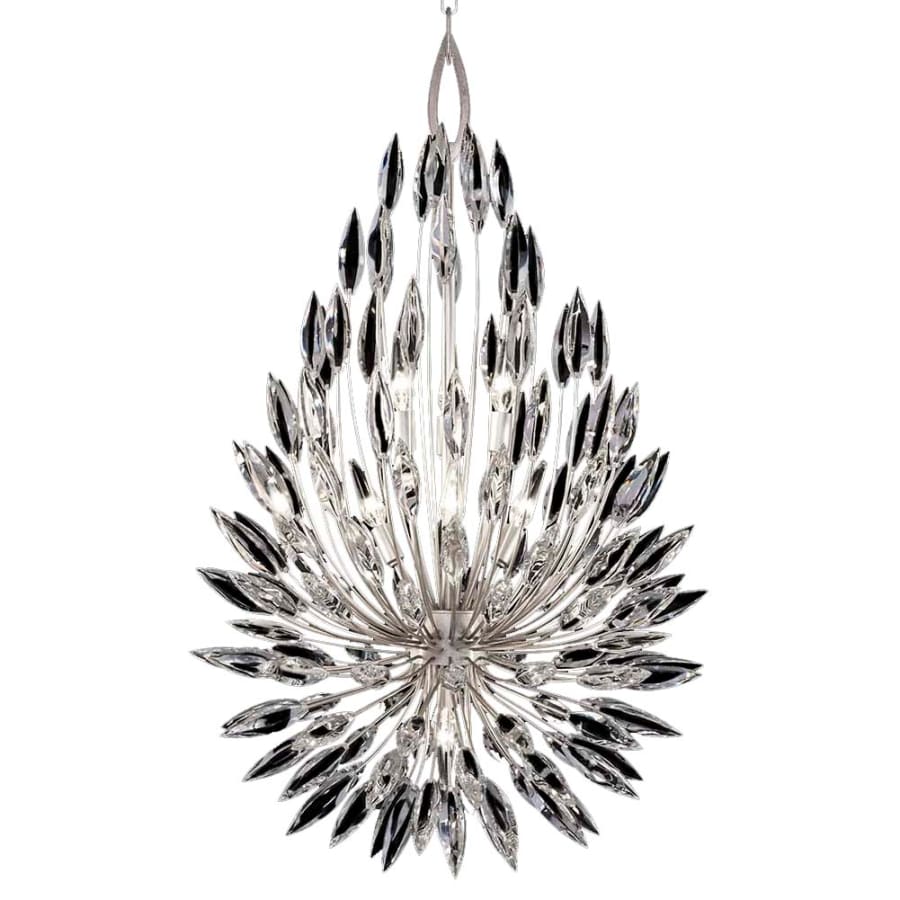 Fine Art Handcrafted Lighting Lily Buds 6 Light 24" Wide Crystal Chandelier - Image 1