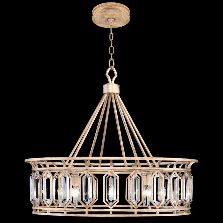 Fine Art Handcrafted Lighting Westminster 8 Light 27-3/4" High Crystal Chandelier - Image 2
