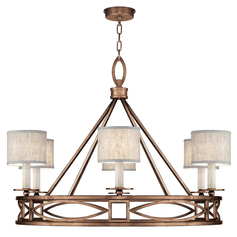 Fine Art Handcrafted Lighting Cienfuegos 6 Light 40" Wide Ring Chandelier - Image 1