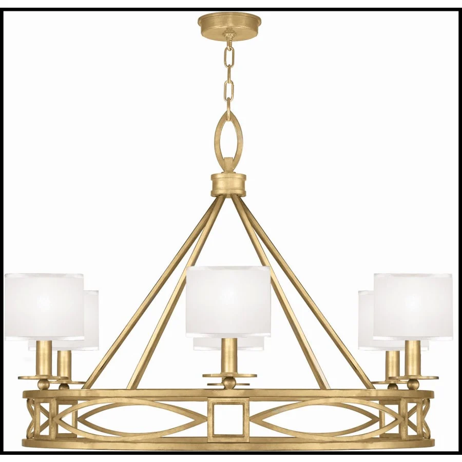 Fine Art Handcrafted Lighting Cienfuegos 6 Light 40" Wide Ring Chandelier - Image 2