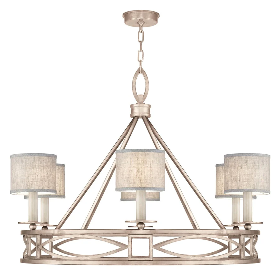 Fine Art Handcrafted Lighting Cienfuegos 6 Light 40" Wide Chandelier - Image 1