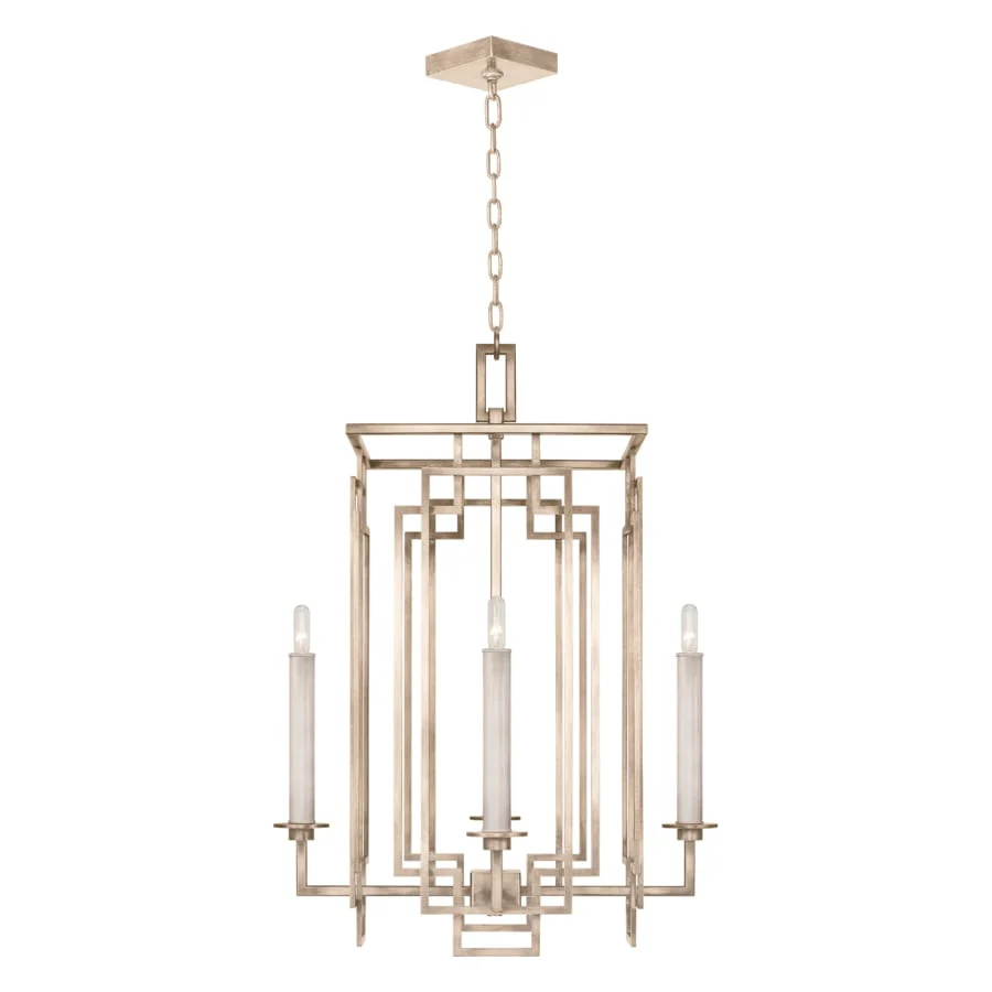 Fine Art Handcrafted Lighting Cienfuegos 4 Light 22" Wide Taper Candle Chandelier - Image 2