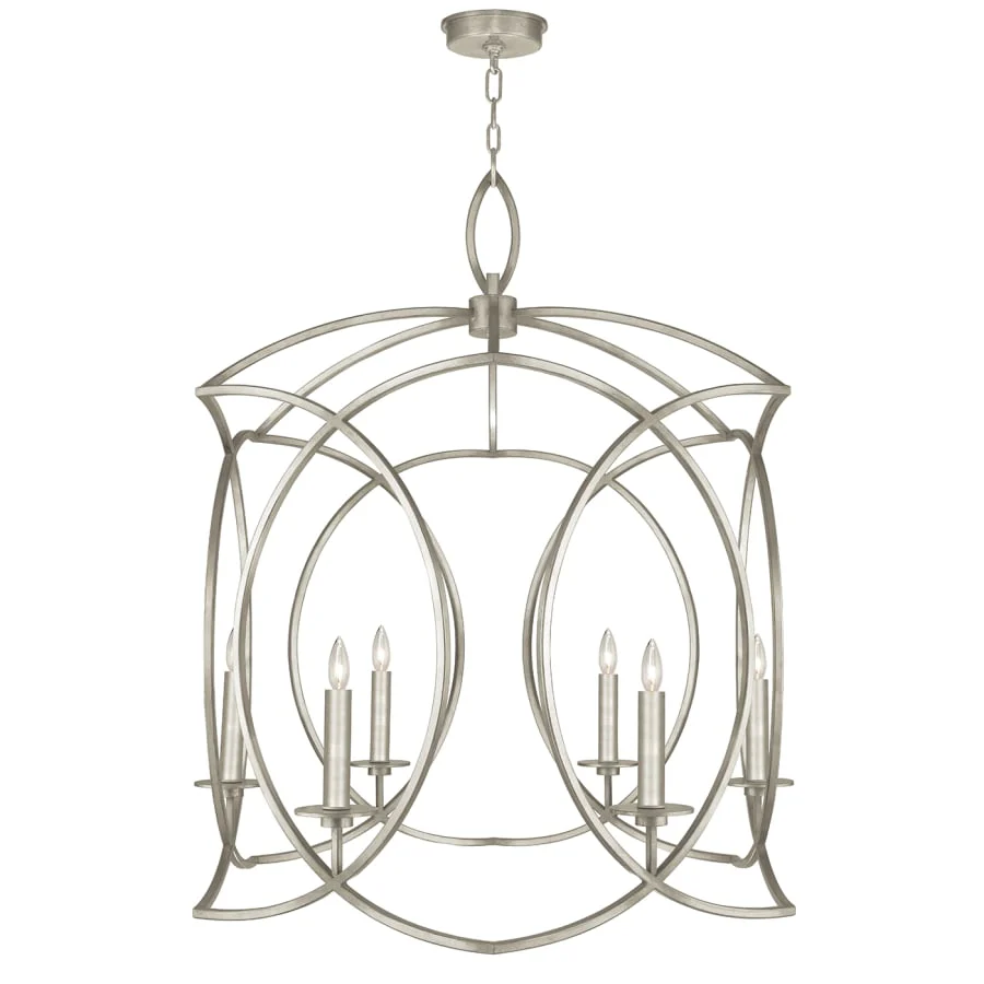 Fine Art Handcrafted Lighting Cienfuegos 6 Light 29" Wide Candle Style Chandelier - Image 3