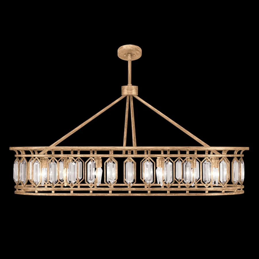 Fine Art Handcrafted Lighting Westminster 14 Light 52" Wide Crystal Linear Chandelier - Image 2