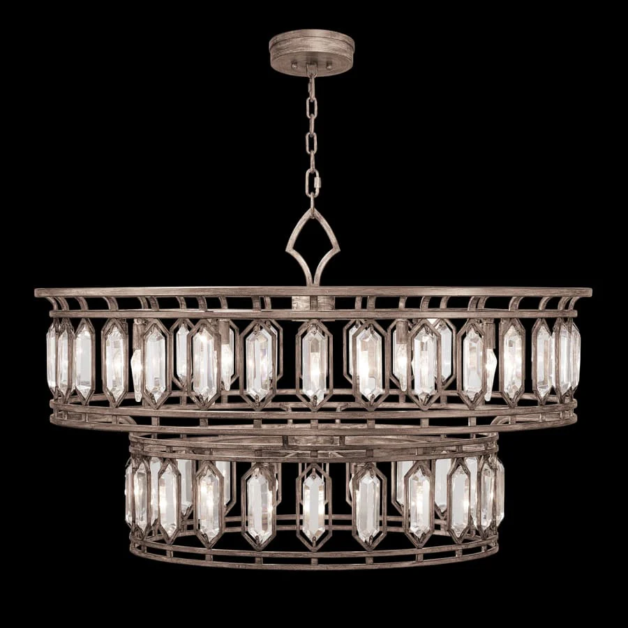 Fine Art Handcrafted Lighting Westminster 20 Light 42" Wide Crystal Drum Chandelier - Image 2