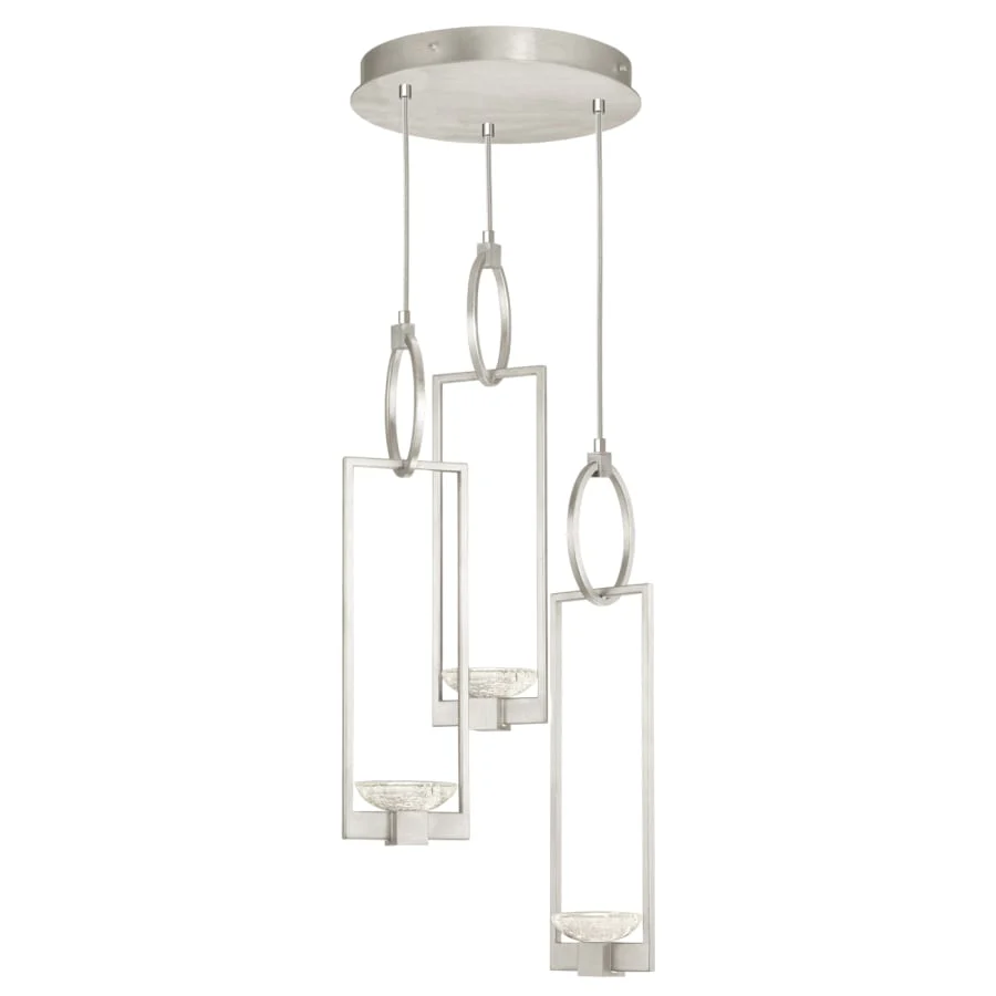 Fine Art Handcrafted Lighting Delphi 3 Light 19" Wide LED Multi Light Pendant - Image 2