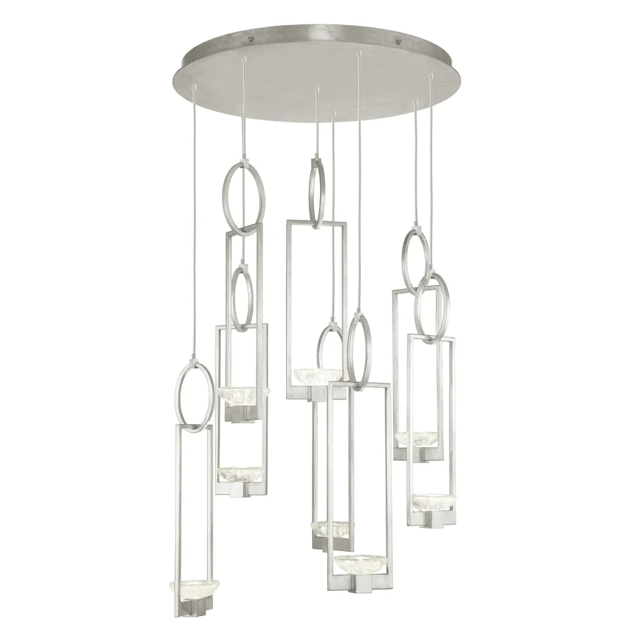 Fine Art Handcrafted Lighting Delphi 8 Light 34" Wide LED Multi Light Pendant - Image 1