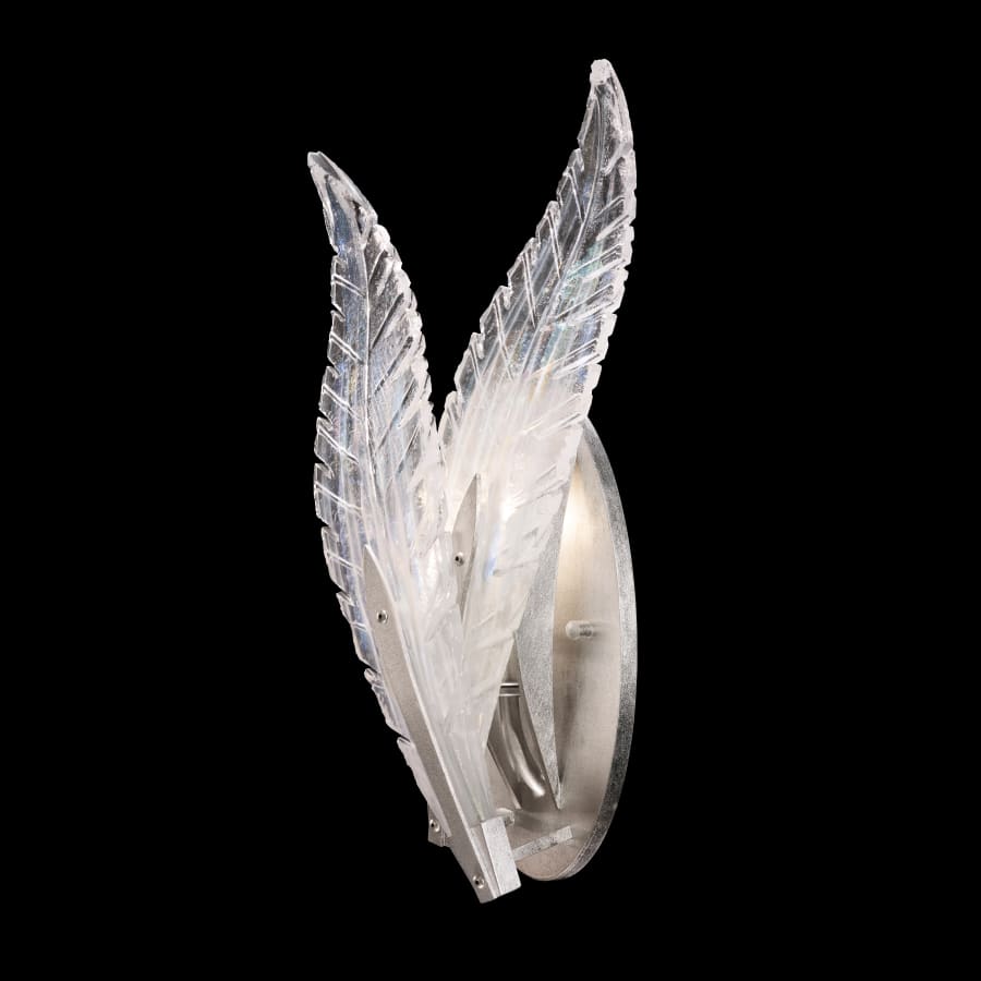 Fine Art Handcrafted Lighting Plume 16" Tall Wall Sconce - Image 2