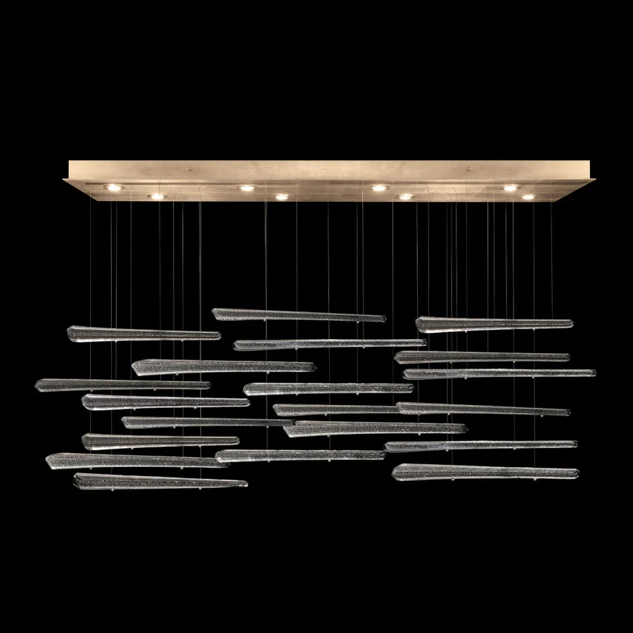 Fine Art Handcrafted Lighting Elevate 8 Light 62" Wide LED Crystal Chandelier - Image 1