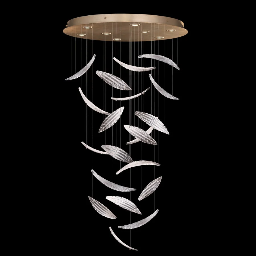 Fine Art Handcrafted Lighting Elevate 8 Light 32" Wide LED Crystal Chandelier - Image 1