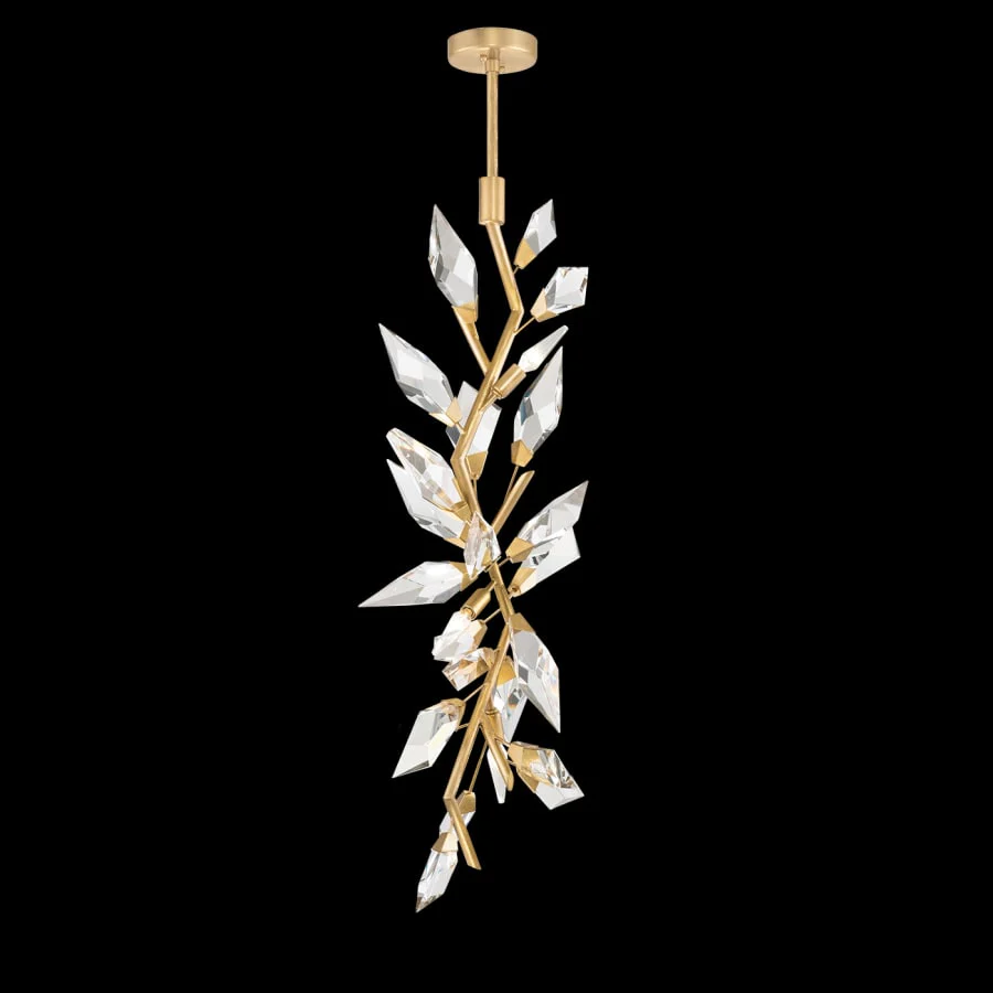 Fine Art Handcrafted Lighting Foret 4 Light 19" Wide Crystal Pendant - Image 3