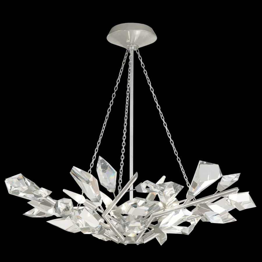 Fine Art Handcrafted Lighting Foret 6 Light 36" Wide Crystal Chandelier - Image 2